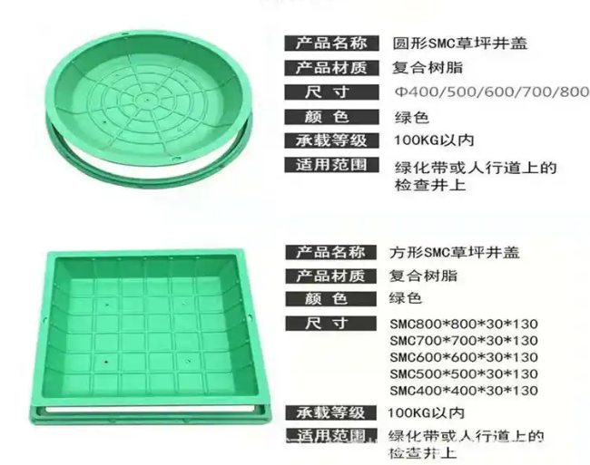 志丹树脂复合种植井盖展示
